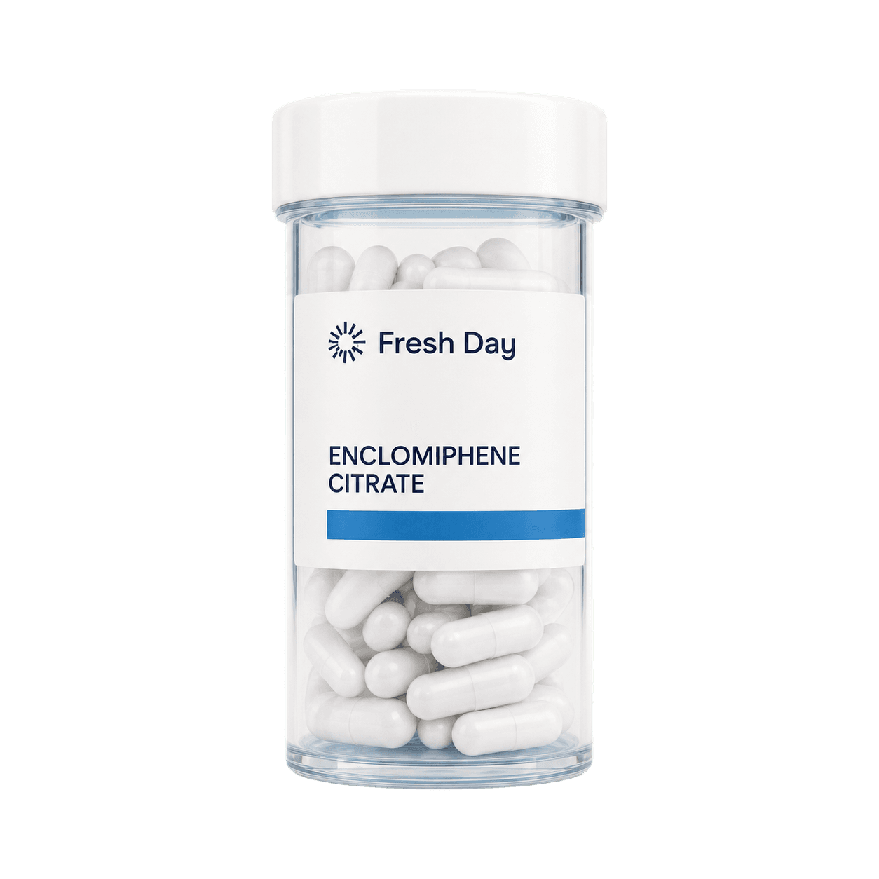 Fresh Day Enclomiphene prescription tablet bottle