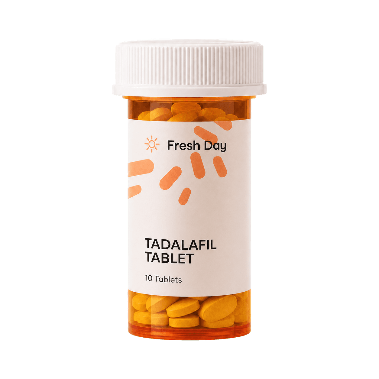 Fresh Day Tadalafil prescription tablet bottle