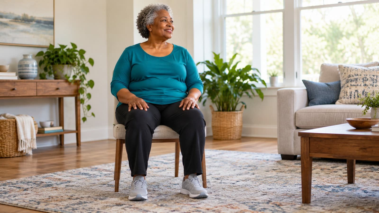 Chair-based movement during GLP-1 treatment