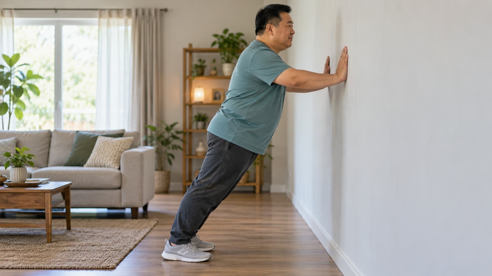 Bodyweight strength training at home while taking a GLP-1
