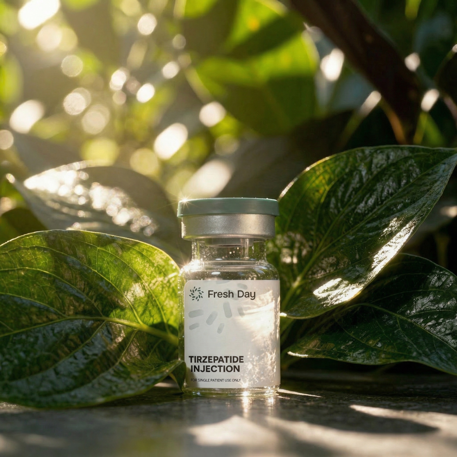 Tirzepatide weight loss injection vial