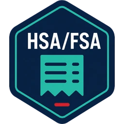 HSA and FSA itemized statement symbol